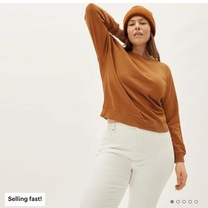 Everlane Lightweight French Terry Crew Sweatshirt